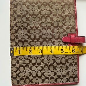 Coach Signature Planner Cover